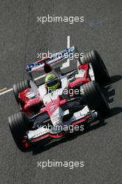 09.06.2006 Silverstone, England,  Ralf Schumacher (GER), Toyota Racing, TF106 - Formula 1 World Championship, Rd 8, British Grand Prix, Friday Practice