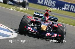 09.06.2006 Silverstone, England,  Vitantonio Liuzzi (ITA), Scuderia Toro Rosso - Formula 1 World Championship, Rd 8, British Grand Prix, Friday Practice