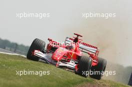 09.06.2006 Silverstone, England,  Michael Schumacher (GER), Scuderia Ferrari, 248 F1 - Formula 1 World Championship, Rd 8, British Grand Prix, Friday