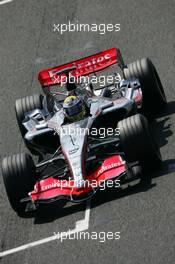 09.06.2006 Silverstone, England,  Juan-Pablo Montoya (COL), Juan Pablo, McLaren Mercedes, MP4-21 - Formula 1 World Championship, Rd 8, British Grand Prix, Friday Practice