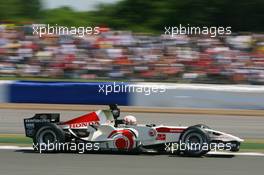 10.06.2006 Silverstone, England,  Jenson Button (GBR), Honda Racing F1 Team, RA106 - Formula 1 World Championship, Rd 8, British Grand Prix, Saturday Qualifying