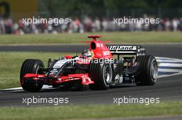 10.06.2006 Silverstone, England,  Tiago Monteiro (POR), Midland MF1 Racing, Toyota M16 - Formula 1 World Championship, Rd 8, British Grand Prix, Saturday Practice