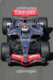 10.06.2006 Silverstone, England,  Kimi Raikkonen (FIN), Räikkönen, McLaren Mercedes, MP4-21 - Formula 1 World Championship, Rd 8, British Grand Prix, Saturday Practice