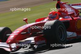 10.06.2006 Silverstone, England,  Michael Schumacher (GER), Scuderia Ferrari, 248 F1 - Formula 1 World Championship, Rd 8, British Grand Prix, Saturday Practice