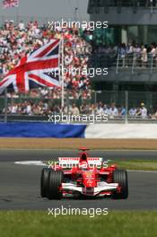 10.06.2006 Silverstone, England,  Michael Schumacher (GER), Scuderia Ferrari, 248 F1 - Formula 1 World Championship, Rd 8, British Grand Prix, Saturday Qualifying