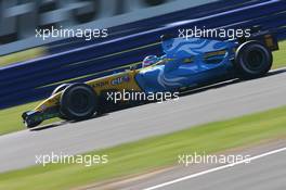 10.06.2006 Silverstone, England,  Giancarlo Fisichella (ITA), Renault F1 Team, R26 - Formula 1 World Championship, Rd 8, British Grand Prix, Saturday Practice