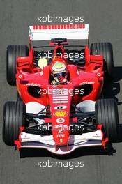 10.06.2006 Silverstone, England,  Felipe Massa (BRA), Scuderia Ferrari, 248 F1 - Formula 1 World Championship, Rd 8, British Grand Prix, Saturday Practice