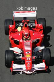 10.06.2006 Silverstone, England,  Michael Schumacher (GER), Scuderia Ferrari, 248 F1 - Formula 1 World Championship, Rd 8, British Grand Prix, Saturday Practice