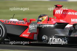 10.06.2006 Silverstone, England,  Tiago Monteiro (POR), Midland MF1 Racing - Formula 1 World Championship, Rd 8, British Grand Prix, Saturday Practice