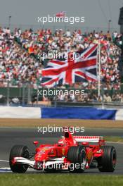 10.06.2006 Silverstone, England,  Michael Schumacher (GER), Scuderia Ferrari, 248 F1 - Formula 1 World Championship, Rd 8, British Grand Prix, Saturday Qualifying