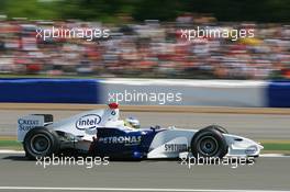 10.06.2006 Silverstone, England,  Nick Heidfeld (GER), BMW Sauber F1 Team, F1.06 - Formula 1 World Championship, Rd 8, British Grand Prix, Saturday Qualifying