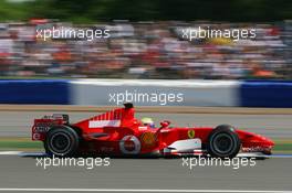 10.06.2006 Silverstone, England,  Felipe Massa (BRA), Scuderia Ferrari, 248 F1 - Formula 1 World Championship, Rd 8, British Grand Prix, Saturday Qualifying