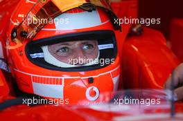 10.06.2006 Silverstone, England,  Michael Schumacher (GER), Scuderia Ferrari - Formula 1 World Championship, Rd 8, British Grand Prix, Saturday Practice