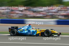 10.06.2006 Silverstone, England,  Fernando Alonso (ESP), Renault F1 Team, R26 - Formula 1 World Championship, Rd 8, British Grand Prix, Saturday Qualifying