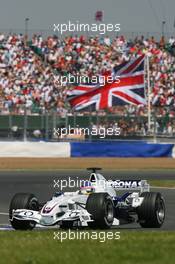 10.06.2006 Silverstone, England,  Jacques Villeneuve (CDN), BMW Sauber F1 Team, F1.06 - Formula 1 World Championship, Rd 8, British Grand Prix, Saturday Qualifying