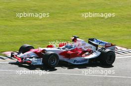 10.06.2006 Silverstone, England,  Jarno Trulli (ITA), Toyota Racing, TF106 - Formula 1 World Championship, Rd 8, British Grand Prix, Saturday Practice