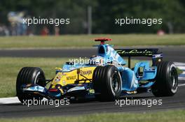 10.06.2006 Silverstone, England,  Fernando Alonso (ESP), Renault F1 Team, R26 - Formula 1 World Championship, Rd 8, British Grand Prix, Saturday Practice