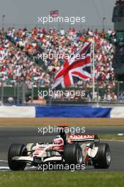 10.06.2006 Silverstone, England,  Rubens Barrichello (BRA), Honda Racing F1 Team, RA106  - Formula 1 World Championship, Rd 8, British Grand Prix, Saturday Qualifying
