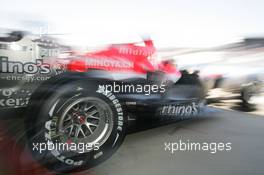 10.06.2006 Silverstone, England,  Tiago Monteiro (POR), Midland MF1 Racing, Toyota M16 - Formula 1 World Championship, Rd 8, British Grand Prix, Saturday Qualifying