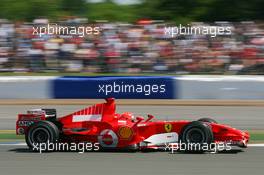 10.06.2006 Silverstone, England,  Michael Schumacher (GER), Scuderia Ferrari, 248 F1 - Formula 1 World Championship, Rd 8, British Grand Prix, Saturday Qualifying