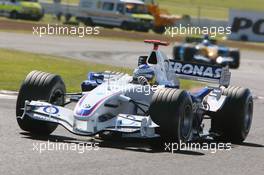 10.06.2006 Silverstone, England,  Nick Heidfeld (GER), BMW Sauber F1 Team - Formula 1 World Championship, Rd 8, British Grand Prix, Saturday Practice