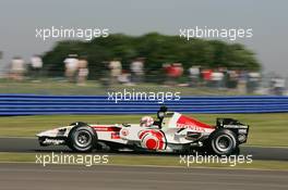10.06.2006 Silverstone, England,  Jenson Button (GBR), Honda Racing F1 Team, RA106 - Formula 1 World Championship, Rd 8, British Grand Prix, Saturday Practice