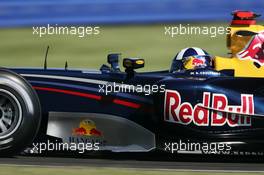 10.06.2006 Silverstone, England,  David Coulthard (GBR), Red Bull Racing, RB2 - Formula 1 World Championship, Rd 8, British Grand Prix, Saturday Practice