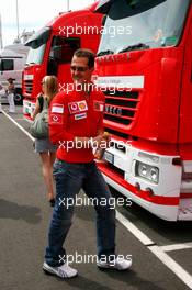 11.06.2006 Silverstone, England,  Michael Schumacher (GER), Scuderia Ferrari - Formula 1 World Championship, Rd 8, British Grand Prix, Sunday