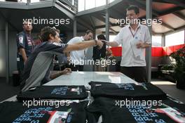 08.06.2006 Silverstone, England,  Tiago Monteiro (POR), Midland MF1 Racing - Formula 1 World Championship, Rd 8, British Grand Prix, Thursday