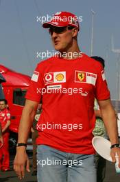 08.06.2006 Silverstone, England,  Michael Schumacher (GER), Scuderia Ferrari - Formula 1 World Championship, Rd 8, British Grand Prix, Thursday