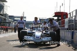 08.06.2006 Silverstone, England,  Nick Heidfeld (GER), BMW Sauber F1 Team, F1.06 - Formula 1 World Championship, Rd 8, British Grand Prix, Thursday