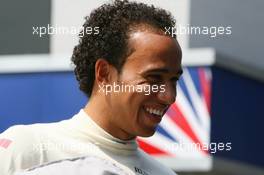 08.06.2006 Silverstone, England,  Lewis Hamilton (GBR), ART Grand Prix - Formula 1 World Championship, Rd 8, British Grand Prix, Thursday