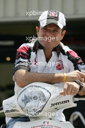 08.06.2006 Silverstone, England,  Rubens Barrichello (BRA), Honda Racing F1 Team - Formula 1 World Championship, Rd 8, British Grand Prix, Thursday
