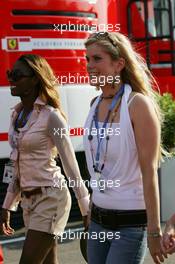 08.06.2006 Silverstone, England,  Formula Una Girl - Formula 1 World Championship, Rd 8, British Grand Prix, Thursday