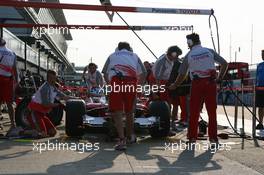 08.06.2006 Silverstone, England,  Ralf Schumacher (GER), Toyota Racing, TF106 - Formula 1 World Championship, Rd 8, British Grand Prix, Thursday
