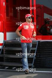 08.06.2006 Silverstone, England,  Felipe Massa (BRA), Scuderia Ferrari - Formula 1 World Championship, Rd 8, British Grand Prix, Thursday