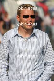 08.06.2006 Silverstone, England,  Mika Hakkinen (FIN) - Formula 1 World Championship, Rd 8, British Grand Prix, Thursday