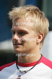 08.06.2006 Silverstone, England, Heikki Kovalainen (FIN), Test Driver, Renault F1 Team - Formula 1 World Championship, Rd 8, British Grand Prix, Thursday