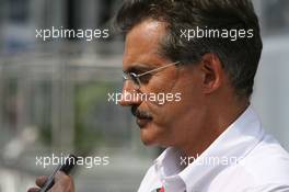 28.07.2006 Hockenheim, Germany,  Dr. Mario Theissen (GER), BMW Sauber F1 Team, BMW Motorsport Director - Formula 1 World Championship, Rd 12, German Grand Prix, Friday