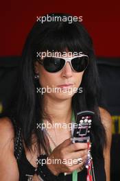 28.07.2006 Hockenheim, Germany,  A girl in the pitlane - Formula 1 World Championship, Rd 12, German Grand Prix, Friday Practice