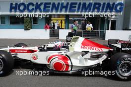 28.07.2006 Hockenheim, Germany,  Jenson Button (GBR), Honda Racing F1 Team - Formula 1 World Championship, Rd 12, German Grand Prix, Friday Practice