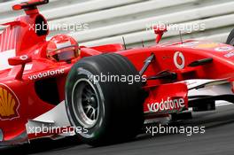 28.07.2006 Hockenheim, Germany,  Michael Schumacher (GER), Scuderia Ferrari, 248 F1 - Formula 1 World Championship, Rd 12, German Grand Prix, Friday Practice