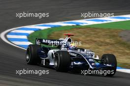 28.07.2006 Hockenheim, Germany,  Mark Webber (AUS), WilliamsF1 Team FW28 - Formula 1 World Championship, Rd 12, German Grand Prix, Friday Practice