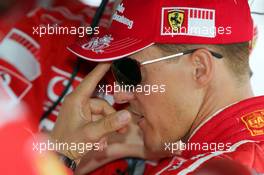 28.07.2006 Hockenheim, Germany,  Michael Schumacher (GER), Scuderia Ferrari - Formula 1 World Championship, Rd 12, German Grand Prix, Friday Practice