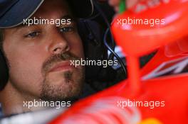 28.07.2006 Hockenheim, Germany,  Tiago Monteiro (POR), Midland MF1 Racing - Formula 1 World Championship, Rd 12, German Grand Prix, Friday Practice