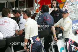 28.07.2006 Hockenheim, Germany,  Christian Klien (AUT), Red Bull Racing and David Coulthard (GBR), Red Bull Racing - Formula 1 World Championship, Rd 12, German Grand Prix, Friday Practice