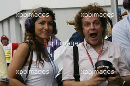 28.07.2006 Hockenheim, Germany,  Leo Sayer (AUS) Famous singer - Formula 1 World Championship, Rd 12, German Grand Prix, Friday Practice