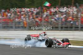 28.07.2006 Hockenheim, Germany,  Kimi Raikkonen (FIN), Räikkönen, McLaren Mercedes, MP4-21 - Formula 1 World Championship, Rd 12, German Grand Prix, Friday Practice