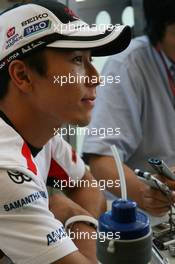 28.07.2006 Hockenheim, Germany,  Takuma Sato (JPN), Super Aguri F1 - Formula 1 World Championship, Rd 12, German Grand Prix, Friday