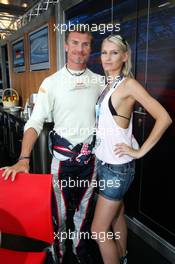 28.07.2006 Hockenheim, Germany,  Sina Beckmann of the Red Bull Formula Unas and David Coulthard (GBR), Red Bull Racing , Girl Girls Lady Ladies Women Babe Babes Chick Chicks - Formula 1 World Championship, Rd 12, German Grand Prix, Friday